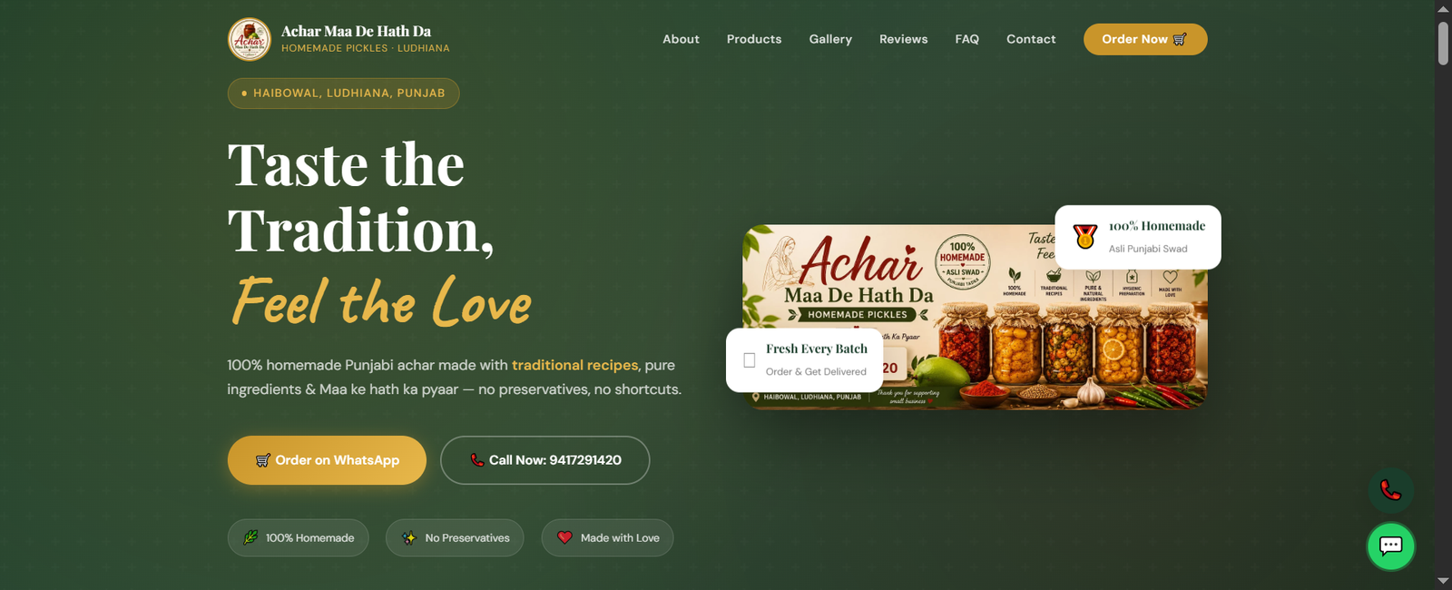 Achar Maa De Hath Da demo screenshot